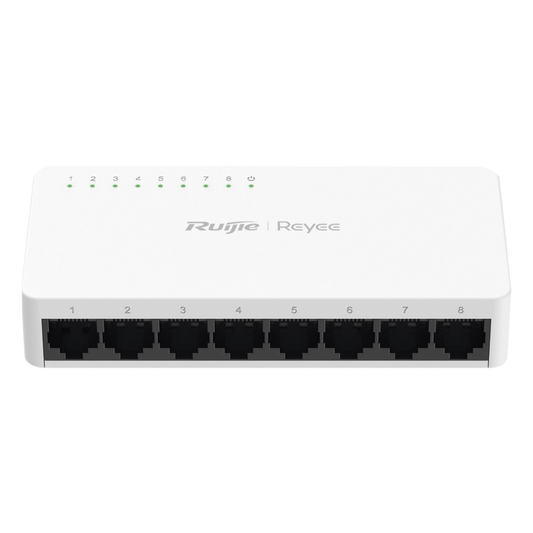 Switch no administrable, Visible en la Topología de la Nube, con 8 puertos Gigabit 1G