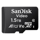 Memoria microSD SanDisk 1.5TB (1500 GB) / Alta Resistencia / Videovigilancia / Clase 10