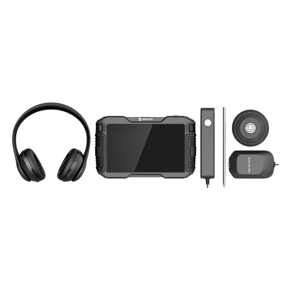 AD21P- Cámara de Imagen Acústica Portátil / DETECTAR FUGA DE AGUA / Pantalla táctil de 7" / IP66 PANTALLA IP54 SENSOR PORTATIL