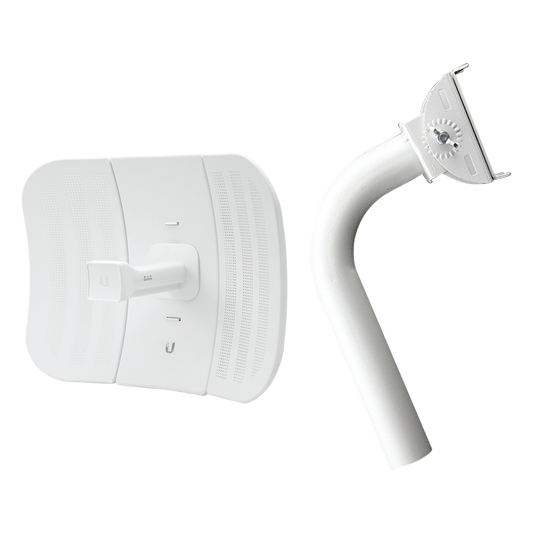 LiteBeam airMAX M5 CPE hasta 100 Mbps, 5 GHz (5150 - 5875 MHz) con antena integrada de 23 dBi, incluye montaje universal UMOUNT