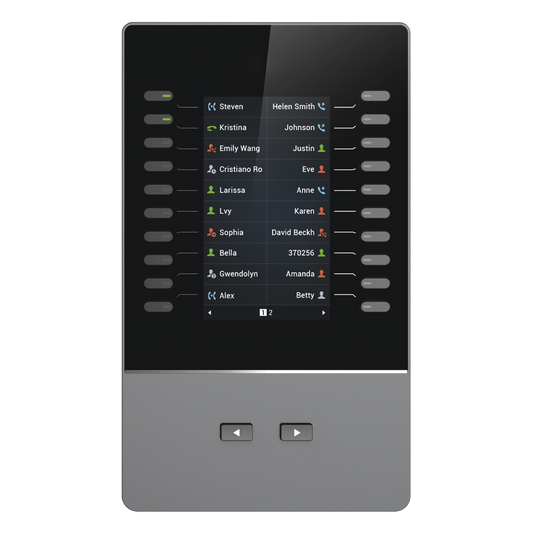Modulo de extensión para modelos GRP2615, GRP2624, GRP2650 & GRP2670 y al Videoteléfono IP GXV3350 & GXV3450 de Grandstream.