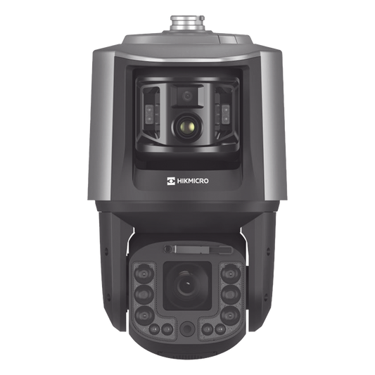 [TandemVu] Domo PTZ IP 4 Megapixel con 40X Zoom con Cámara Optica Fija de 4 Megapixel Cámara Térmica 256 x 192 con Lente 9.7 mm /  Protección perimetral