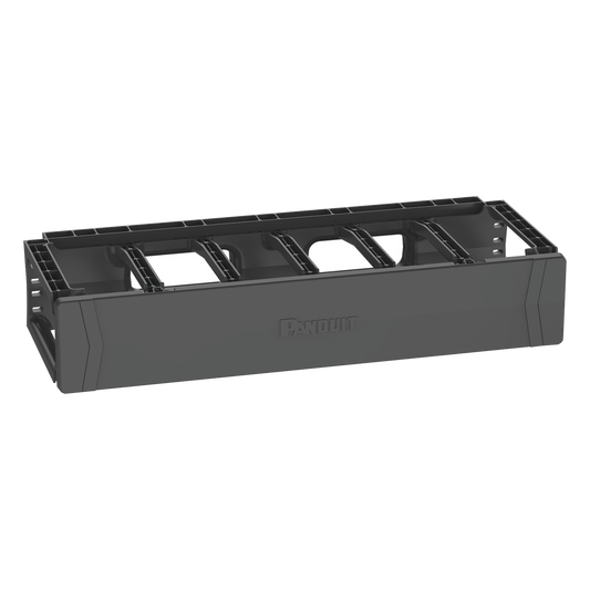 Organizador de Cables Horizontal PatchRunner™, Sencillo (Solo Frontal), Para Rack de 19in, 2UR