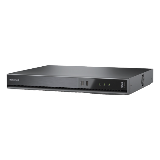 NVR de 16 canales 4K con 16 puertos PoE+ 30 W, 2 bahías HDD y recepción de alarmas, Serie 35