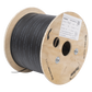 Carrete de 1 km de Fibra Óptica Drop, Interior/Exterior G.657A2 Monomodo de 1 Hilo (Unifibra), Dieléctrica, Forro Negro