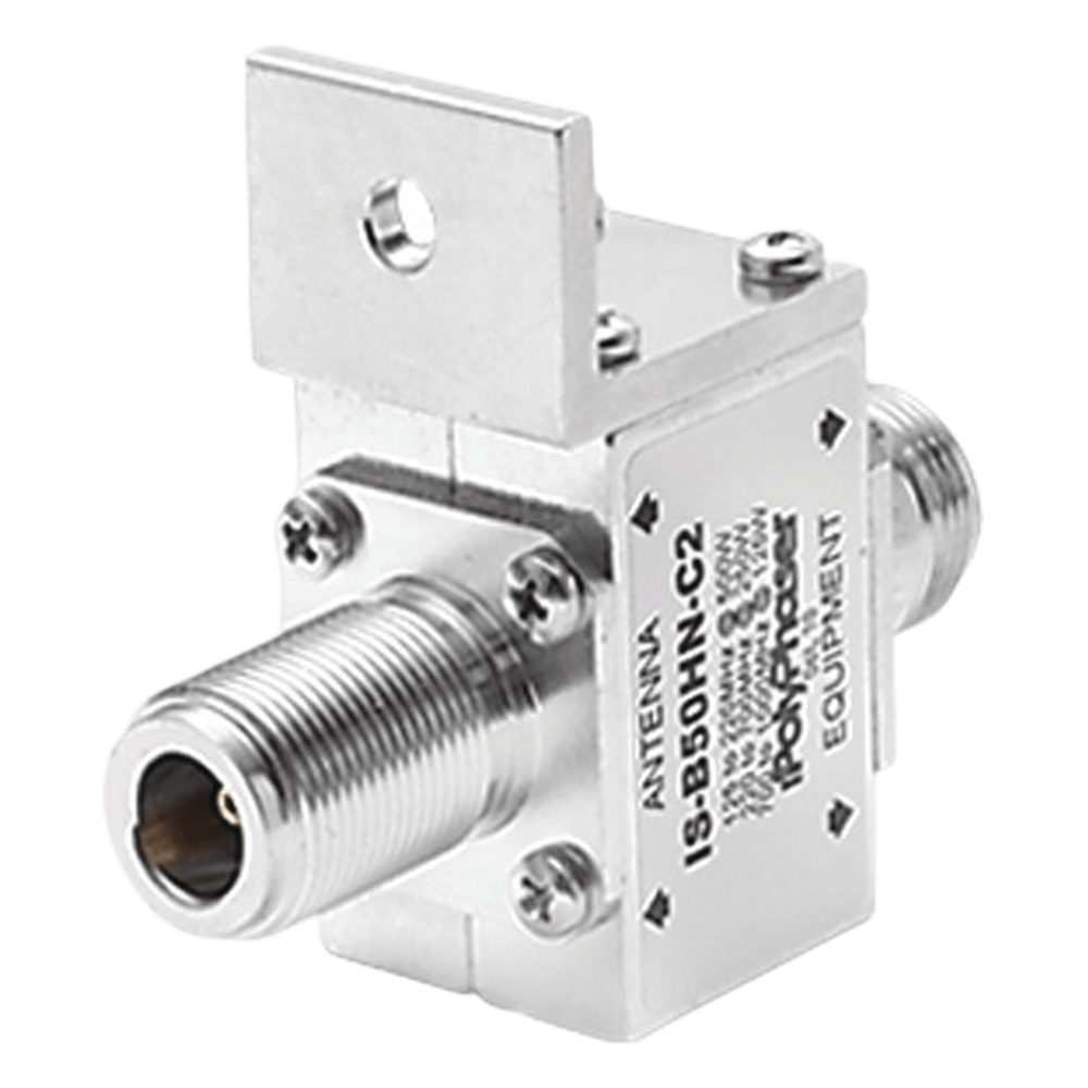 Protector Coaxial RF / 125-1000 MHz / 50 &Omega; / Conectores N Hembra / Ceja Frontal / 500W