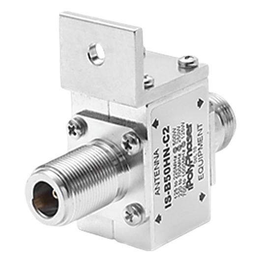 Protector Coaxial RF / 125-1000 MHz / 50 &Omega; / Conectores N Hembra / Ceja Frontal / 500W