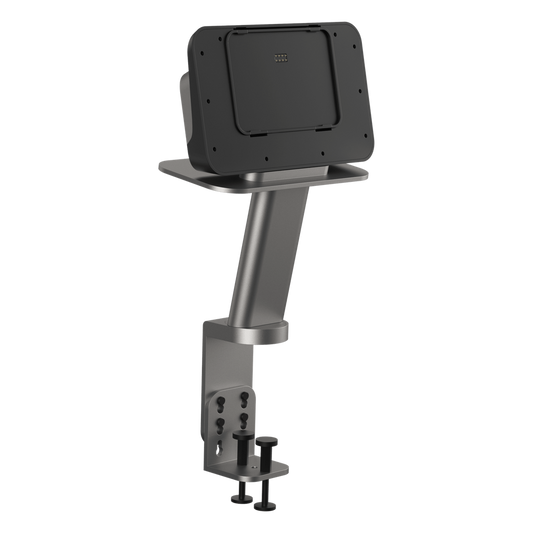 Soporte Fijo para Mesa / Tablet SUNMI CPad / Quick Lock / Doble Seguro / Giro 180° / Ocultamiento de Cables / Indicador Luminoso / Banco de Energía 160x81x28 mm
