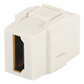 Módulo Acoplador HDMI 2.0, Hembra a Hembra Tipo-A, Categoría 2, Keystone, Color Blanco