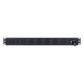 PDU Básico Para Distribución de Energía, Con 8 Tomas NEMA 5-15R Traseras, 1UR, 15 Amp, 120 Vca