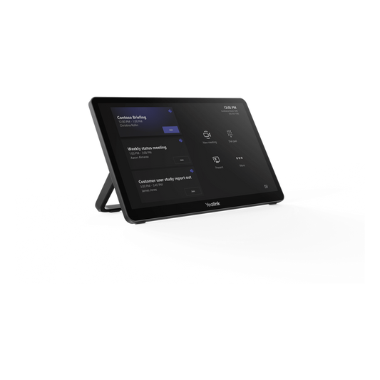 Pantalla Tactil MTouch Plus para Sistemas Microsoft Teams Rooms Yealink con Diseño Avanzado y Control Colaborativo