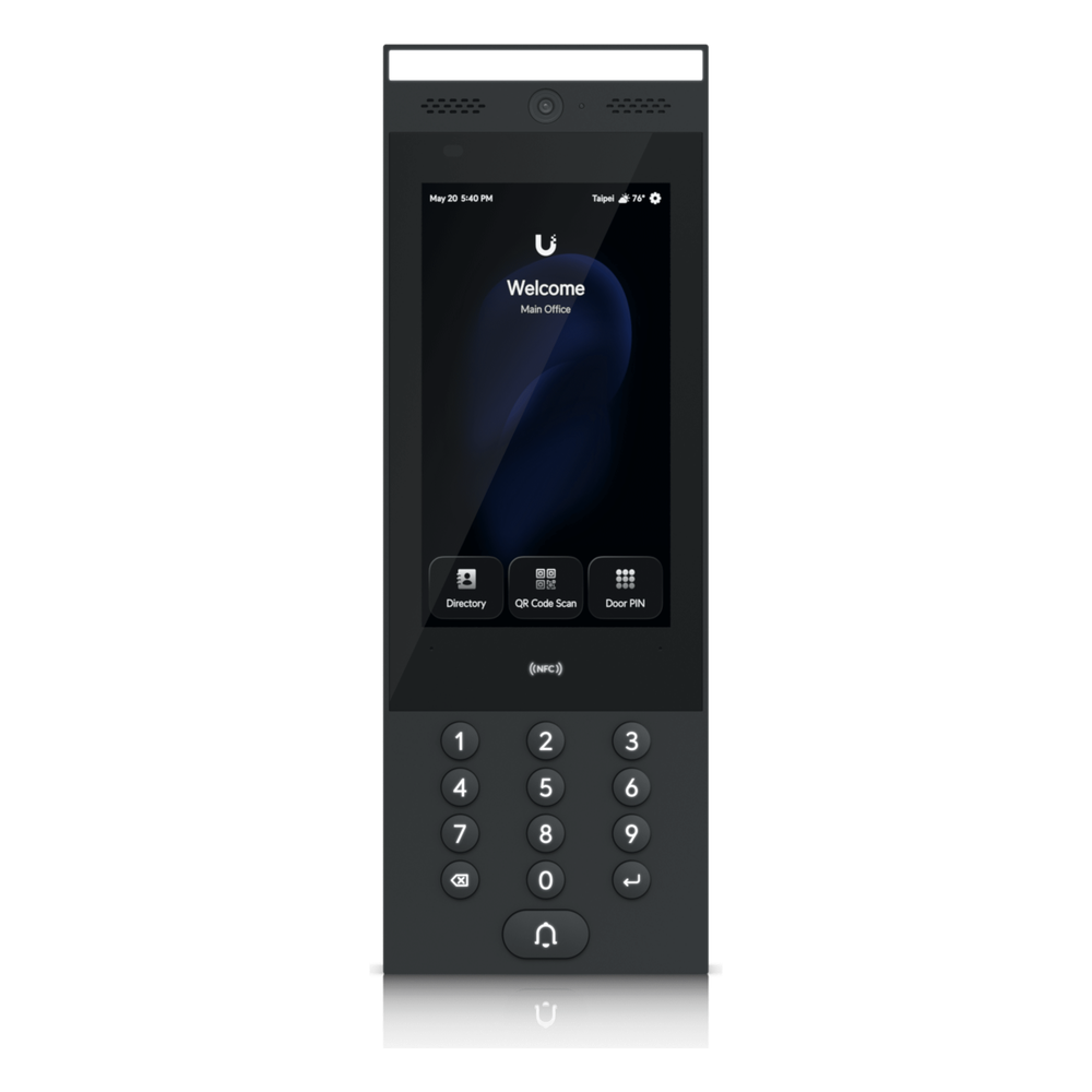 G3 Intercom Videoportero IP Interior/Exterior para Gestión de Accesos Residenciales y Comerciales, con Cámara Integrada, Pantalla Táctil de 7" y Soporte para NFC y Desbloqueo Móvil