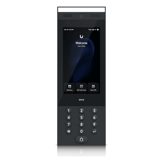 G3 Intercom Videoportero IP Interior/Exterior para Gestión de Accesos Residenciales y Comerciales, con Cámara Integrada, Pantalla Táctil de 7" y Soporte para NFC y Desbloqueo Móvil
