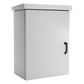Gabinete Para Exterior OSP ComLine de 12 UR, 600 mm de Ancho, 500 mm de Profundidad De Aluminio, Color Gris Claro Con Protección NEMA 4/12/4X/3/3R; IP66
