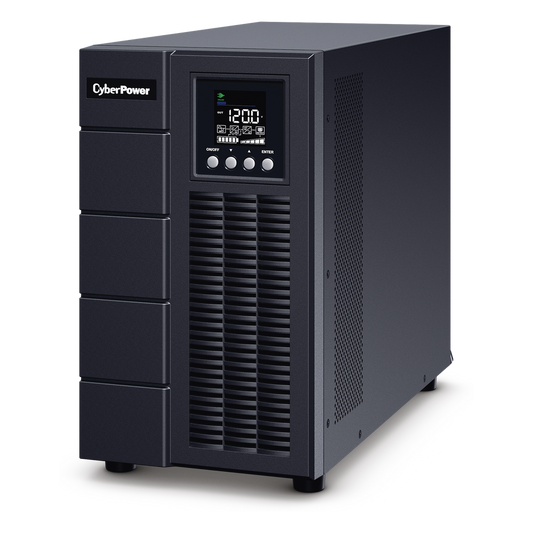 UPS de 3000 VA/2700 W, Online Doble Conversión, Entrada 120 Vca NEMA L5-30P, Onda Senoidal Pura, Tipo Torre, Con 4 Tomas NEMA 5-20R y 1 Block Hardwired