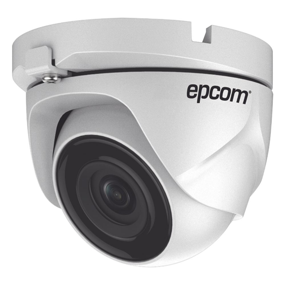 Turret TURBOHD 2 Megapixel (1080p) / METÁLICA / Gran Angular 103° / Lente 2.8 mm / IR EXIR 20 Mts / Exterior IP66 / TVI-AHD-CVI-CVBS / dWDR