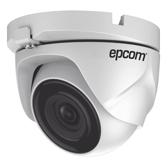 Turret TURBOHD 2 Megapixel (1080p) / METÁLICA / Gran Angular 103° / Lente 2.8 mm / IR EXIR 20 Mts / Exterior IP66 / TVI-AHD-CVI-CVBS / dWDR