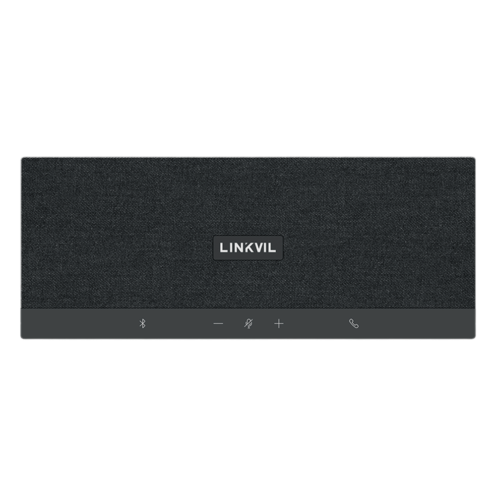 Altavoz y Micrófono portátil / Bluetooth / Conexión USB / 2 Micrófonos de 5W / Salas Medianas / Botones Touch / Linkvil