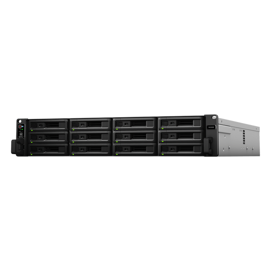 Sistema de Almacenamiento de Alta Escalabilidad Synology SA3200D | Arquitectura de Controlador Dual Activo-Pasivo | Capacidad Bruta de 576 TB | 12 Ranuras SAS | Compatibilidad con Virtualización | Protección de Carga de Trabajo sin Licencia
