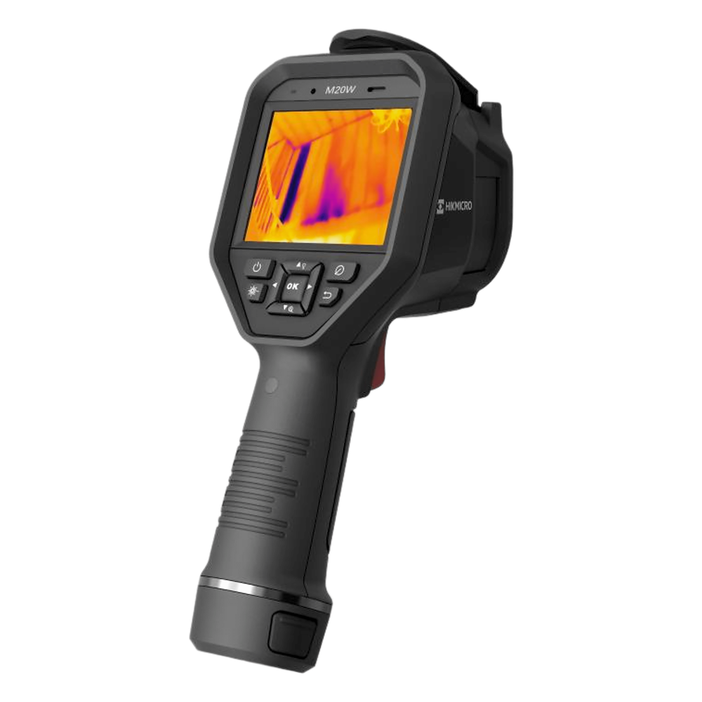 M20W - Cámara Termográfica Portátil Profesional / Rango de temperatura de -20 °C a 550 °C / Alta precisión ±2℃/±2% / Resolución IR 256 x 192 y Cámara Visual 8MP / Pantalla táctil LCD