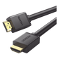 Cable HDMI 2.0 4K@60Hz | 1 Metro (3.28 Pies) | HDR | 3D | HEC (Canal Ethernet HDMI) | ARC (Canal de Retorno de Audio | Color Profundo de 48 Bits | Audio de 32 Canales | HDCP | Dolby True HD 7.1 | 18 Gbps | Múltiple Blindaje | Calidad Premium.