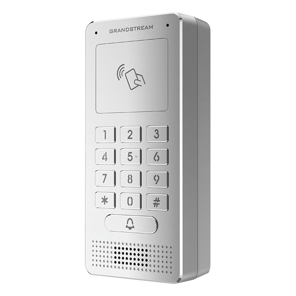 Audioportero IP (SIP), Antivandálico, apertura por código, llamada y/o tarjeta, teclado iluminado