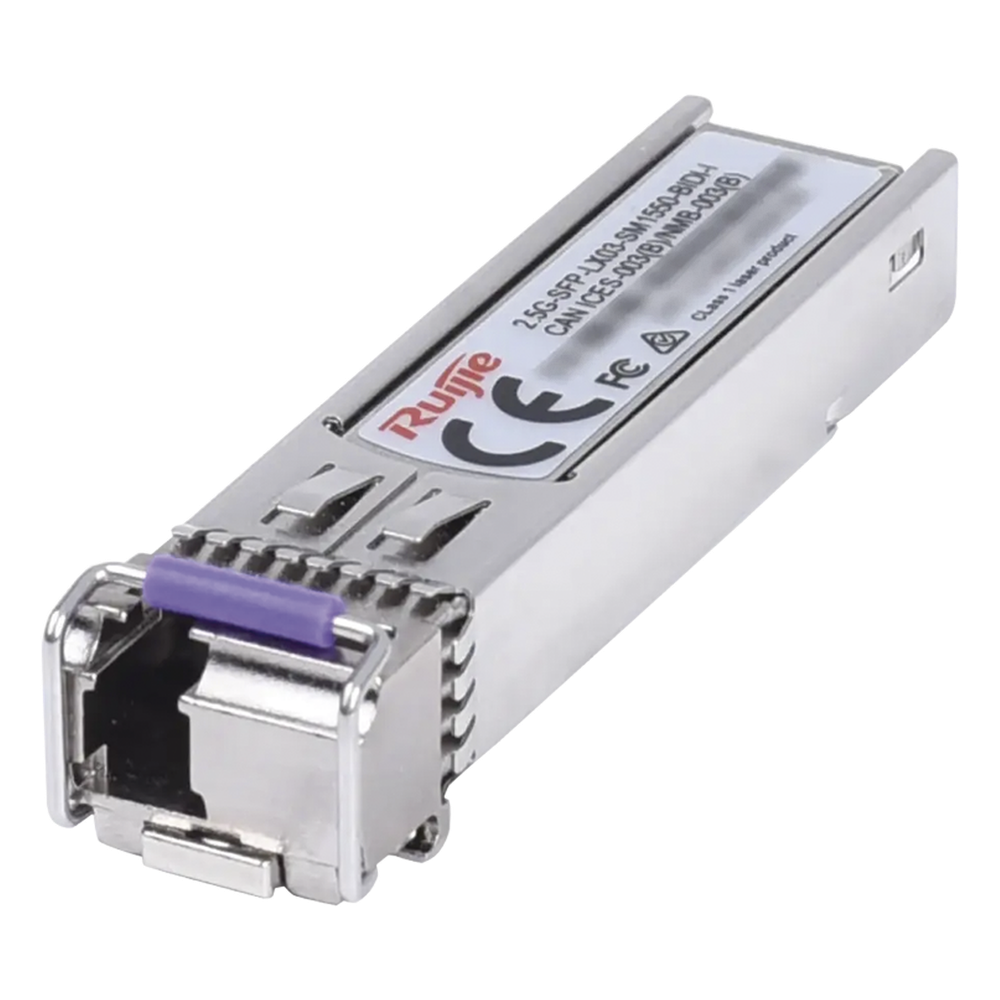 Transceptor Lado (B) un Hilo BiDi  SFP 2.5Gb LC Monomodo Tx 1550nm / Rx 1310nm, hasta 3km