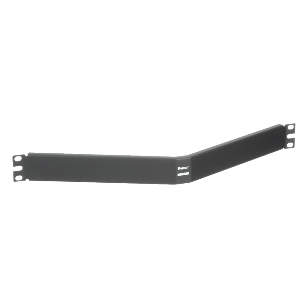 Tapa Ciega Para Rack Estándar de 19in, Angulado, de Acero, 1UR, Color Negro