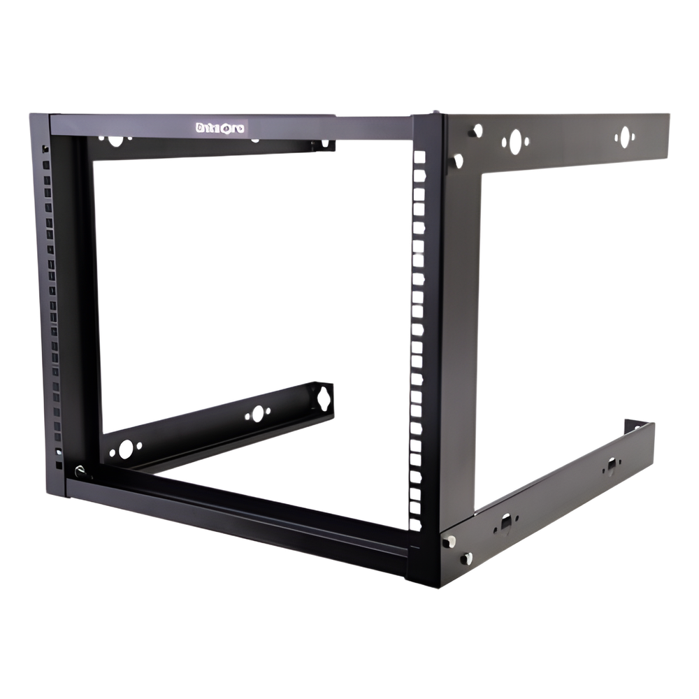 Rack Abierto de montaje en Pared, de 19in, 8 Unidades de rack