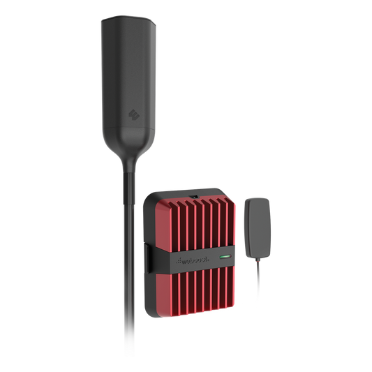 KIT Amplificador de Señal Celular 4G, 3G, VoLTE y Voz Convencional, Drive Reach OTR/ Especial para Tractocamión y Pick up Pesados/ Soporta múltiples dispositivos y compañías como Telcel, AT&T y Movistar a la vez.