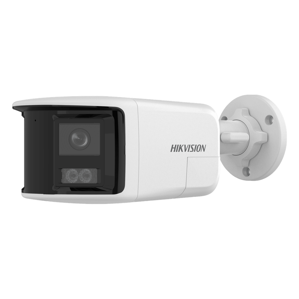 CÁMARA RED BALA FIJA INTELIGENTE HÍBRIDA 6 MP / LUZ SMART HYBRID LARGO ALCANCE / 180° CAMPO DE VISIÓN / COMPRESIÓN H.265+ / ALMACENAMIENTO SD 512 GB / EXTERIOR IP67 / AUDIO BIDIRECCIONAL / ALARMA ESTROBOSCÓPICA / DET