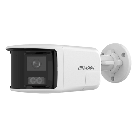 CÁMARA RED BALA FIJA INTELIGENTE HÍBRIDA 6 MP / LUZ SMART HYBRID LARGO ALCANCE / 180° CAMPO DE VISIÓN / COMPRESIÓN H.265+ / ALMACENAMIENTO SD 512 GB / EXTERIOR IP67 / AUDIO BIDIRECCIONAL / ALARMA ESTROBOSCÓPICA / DET