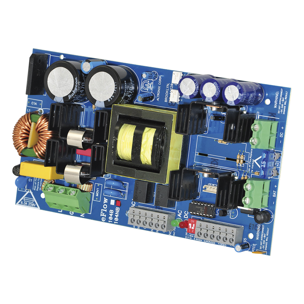 Cargador de fuente de alimentación, salida única, 24 VCC a 10 A, salida auxiliar, FAI, listo para LinQ2, 115 V CA, placa
