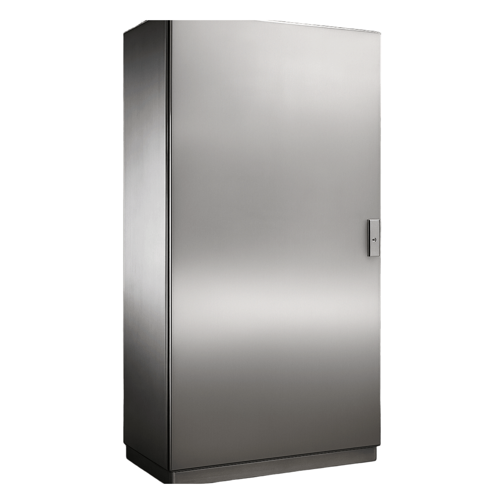 Gabinete de Acero Inoxidable IP55  (800 x 1600 x 400 mm) con Placa Interna Galvanizada.