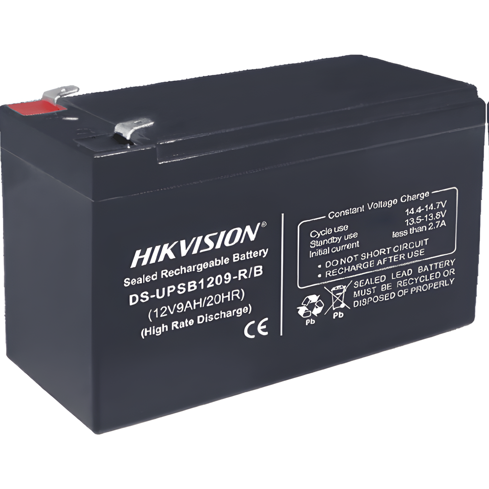 Bateria de Plomo Ácido / 12 VCD / 9 Amp / Ideal para UPS, EPS y Uso General / Certificación CE / Paquete de 5 Piezas