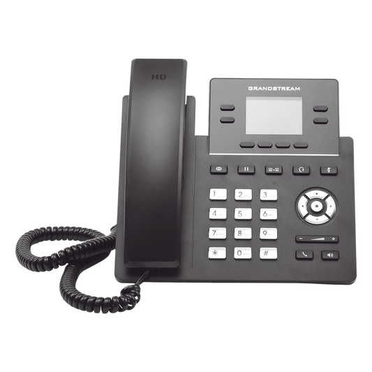 Teléfono IP Wi-Fi, Grado Operador, 4 líneas SIP con 2 cuentas, pantalla a color 2.4", codec Opus, IPV4/IPV6 con gestión en la nube GDMS