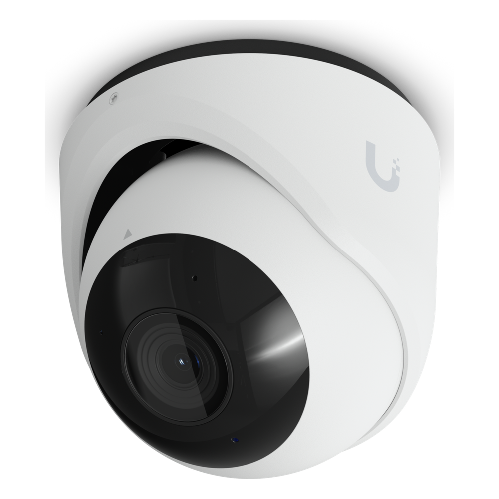 Cámara de Seguridad Turret Color Blanco / Alimentación PoE/ Resistente a Manipulaciones IK04/ Sensor de Imagen 1/1.8" 8MP/ Ajuste Manual 3 Ejes