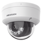 [Dual Light] Domo IP 2 Megapixel / Lente 2.8 mm / 30 mts IR + 30 mts Luz Blanca / Micrófono Integrado / Antivandálico IK08 / ACUSENSE Lite / Exterior IP67 / H.265 / PoE / ONVIF / Micro SD