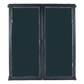 Puertas Selladas Express / Sistema de Contención ProLine / Pasillo 48-78 Pulgadas / Montaje Magnético sin Herramientas / Policarbonato y Acero / Negro RAL 9005