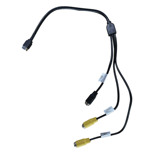 CABLE ADAPTADOR COMPATIBLE CON XMRDASHCAMADPLUS PARA AÑADIR UN CANAL DE VIDEO