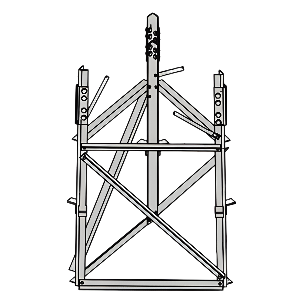 Base para Sección 5 de torre Autosoportada RSL.