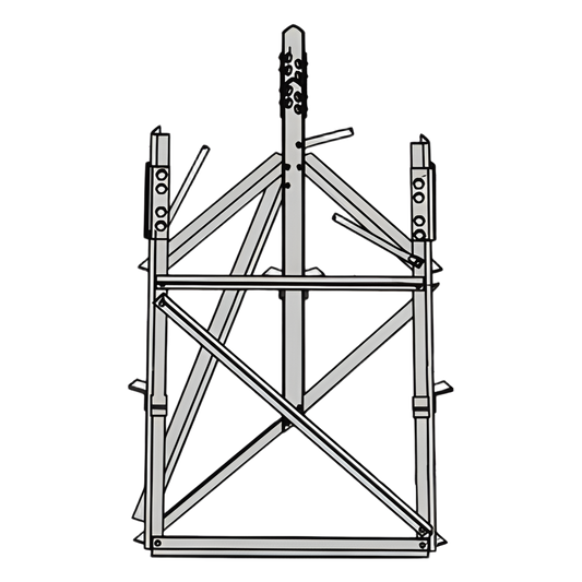 Base para Sección 5 de torre Autosoportada RSL.