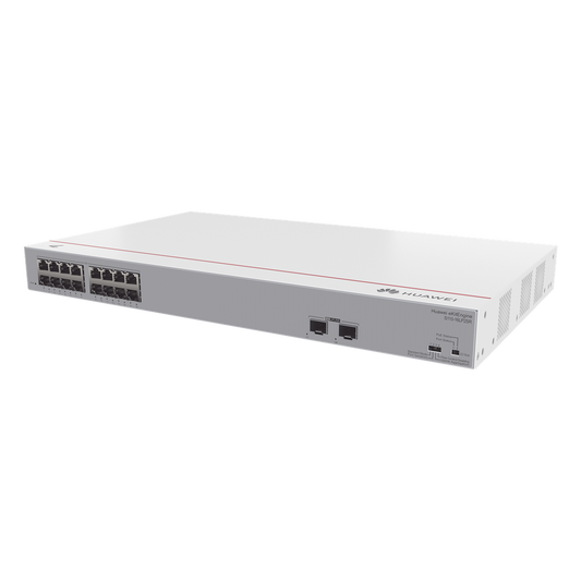 Switch Gigabit No Administrable PoE / 16 puertos 10/100/1000 Mbps (PoE) / 2 Puertos SFP Uplink / 124W