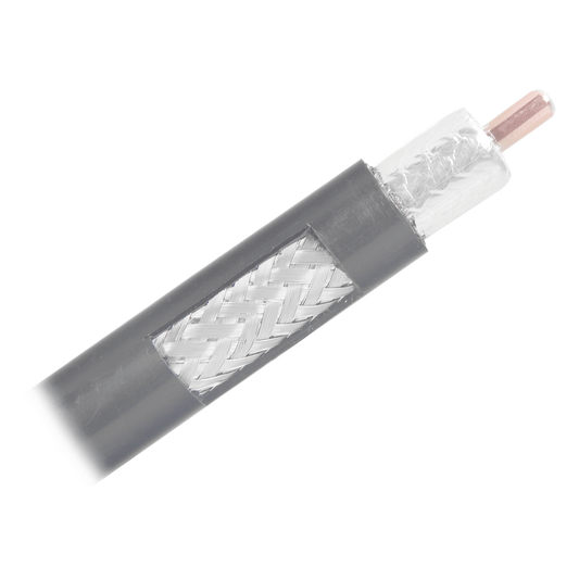 Carrete de 305 Metros (1000 Pies), Cable Coaxial de 1/2 de Baja Pérdida, LMR600 de 50 Ohms
