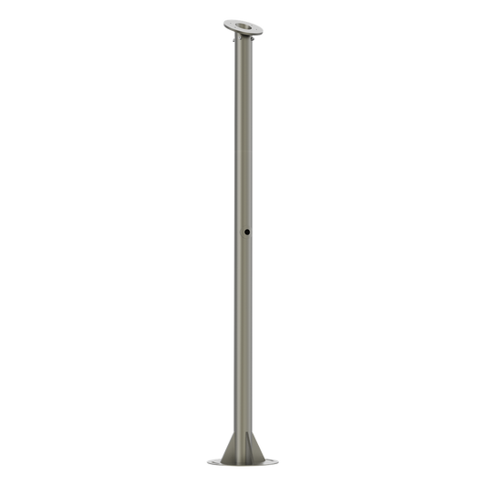 Poste para Cámara ANPR / Compatibilidad con cámara DS-TCG406-E(S),DS-TCG406-E(ER)(2812)/ Altura de 1.5 Metros /  Color Gris