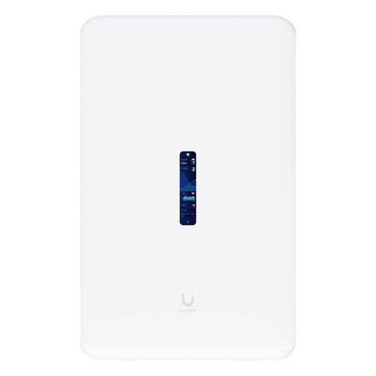 Dream Wall Cloud Gateway 10G Diseñado para Montaje en Pared con WiFi 6 Integrado, Switch PoE de Alta Potencia y Compatibilidad Total con Aplicaciones UniFi