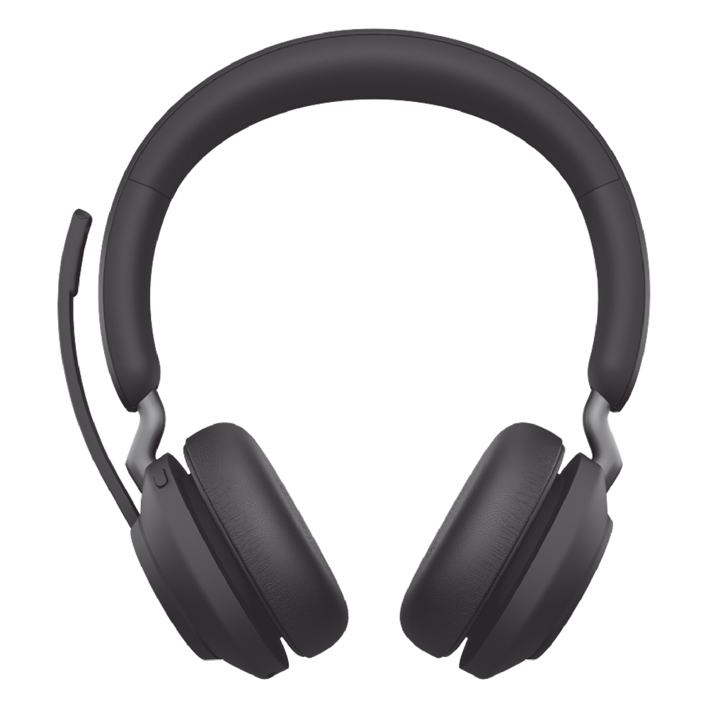 Jabra Evolve2 65, Auricular stereo versión UC con aislamiento de ruido activa, dongle USB-A indicador de ocupado (Busylight) (26599-989-999)