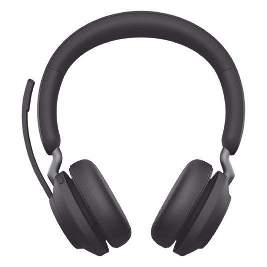 Jabra Evolve2 65, Auricular stereo versión UC, dongle USB-A con cancelación de ruido (26599-999-999)