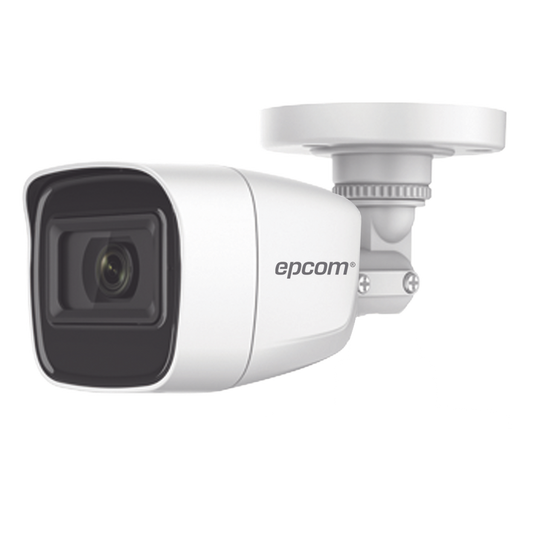 AUDIO POR COAXITRON / Bala TURBOHD 2 Megapíxel (1080p) / Gran Angular 106° / Lente 2.8 mm / 30 mts IR EXIR / Exterior IP66 / 4 Tecnologías / dWDR