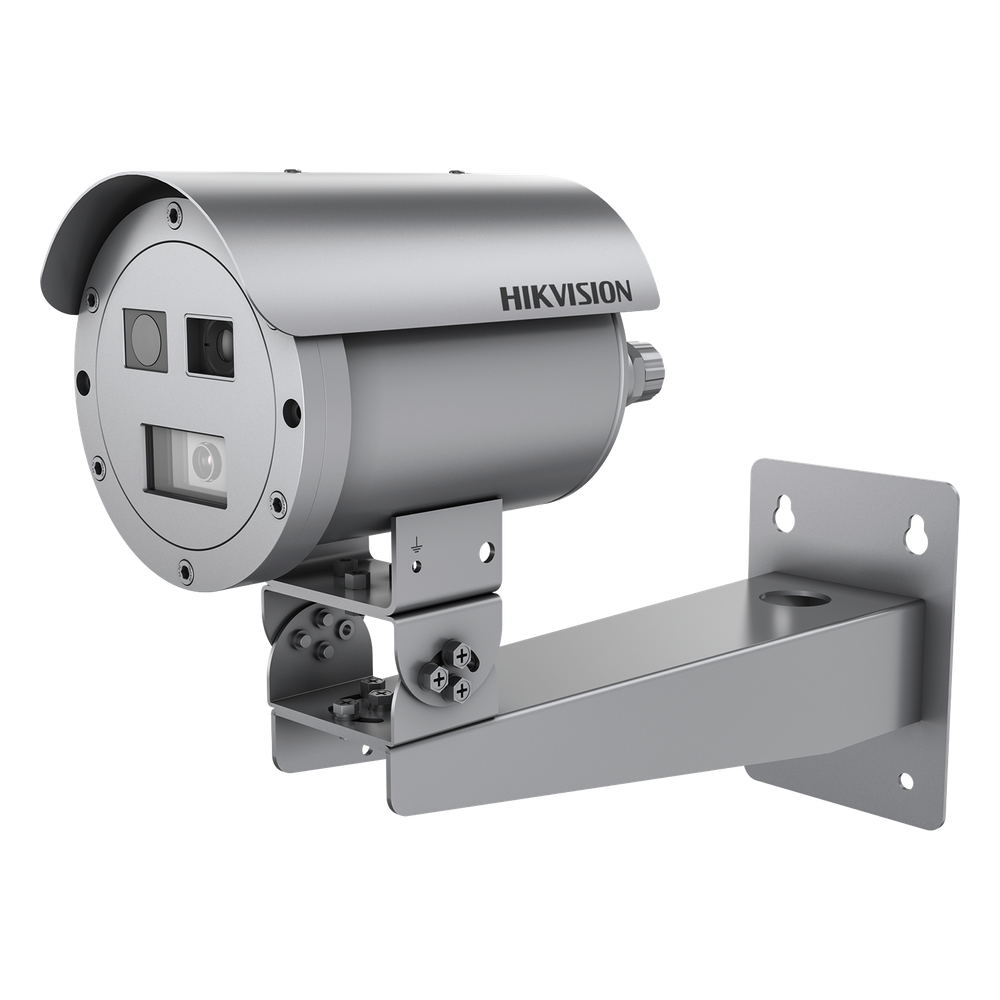 Bala IP Térmica Dual / Termico 7 mm (256 X 192) + Óptico 4 mm (4 MP) / Termométrica / Detección de Temperatura / IP68 / 30 mts IR / Antiexplosión / Anticorrosión